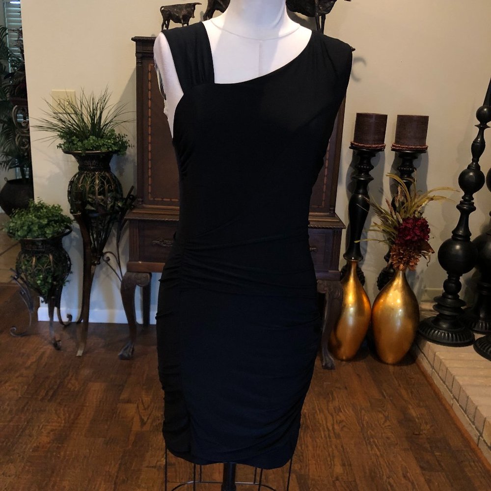 #441  Sophisticated Black Dress by Evan-Picone